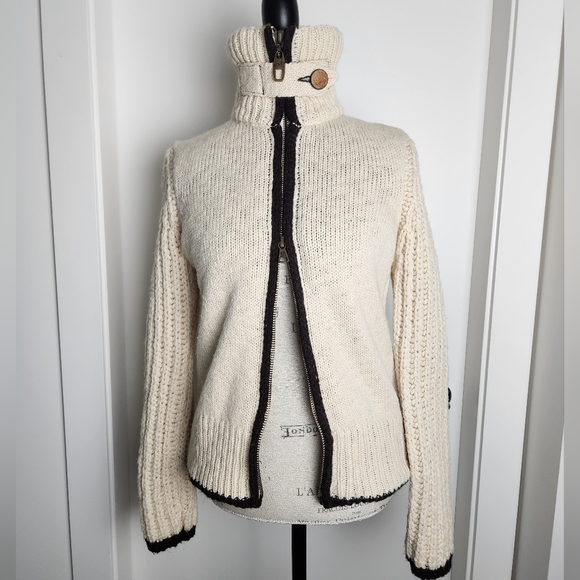 Vintage M60 Knit Fur Sweater Jacket - Picture 6 of 14